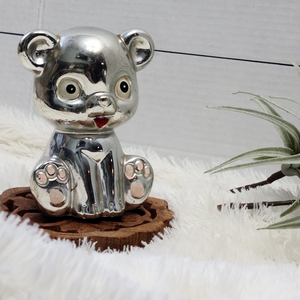 🌵5/$30 Vintage made in Japan Teddy Bear Bank